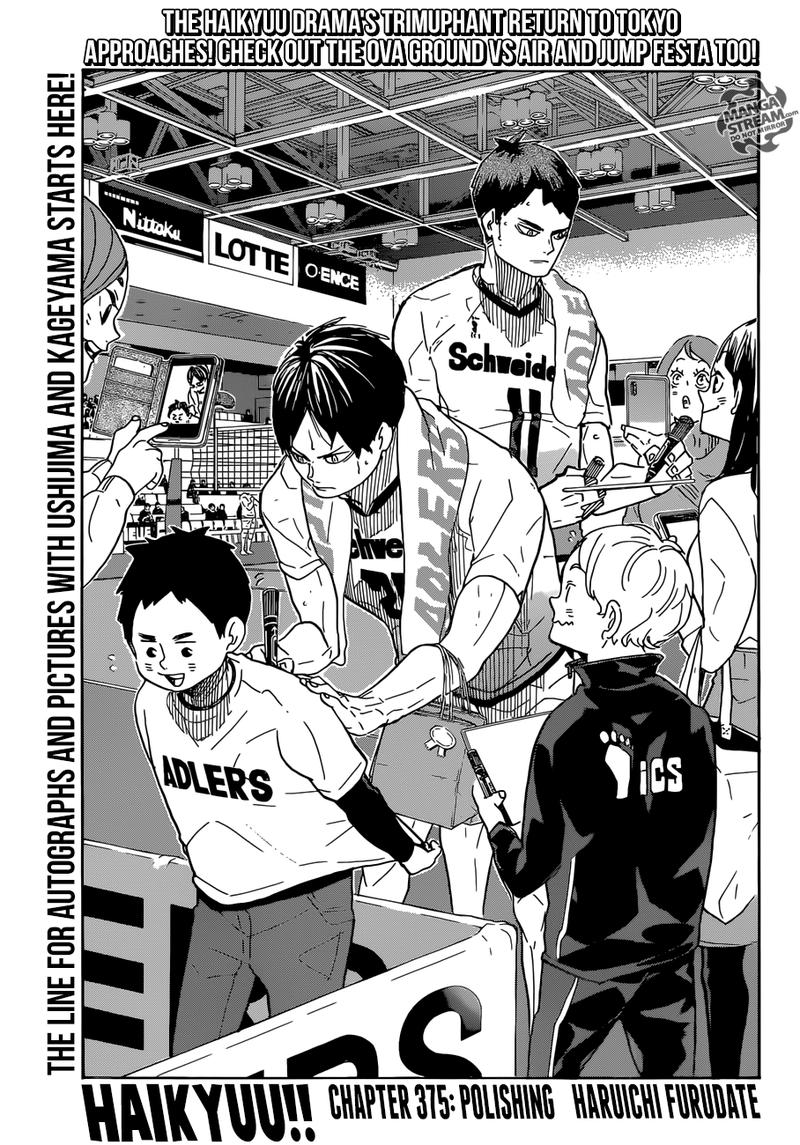Read Haikyu!! Manga Online