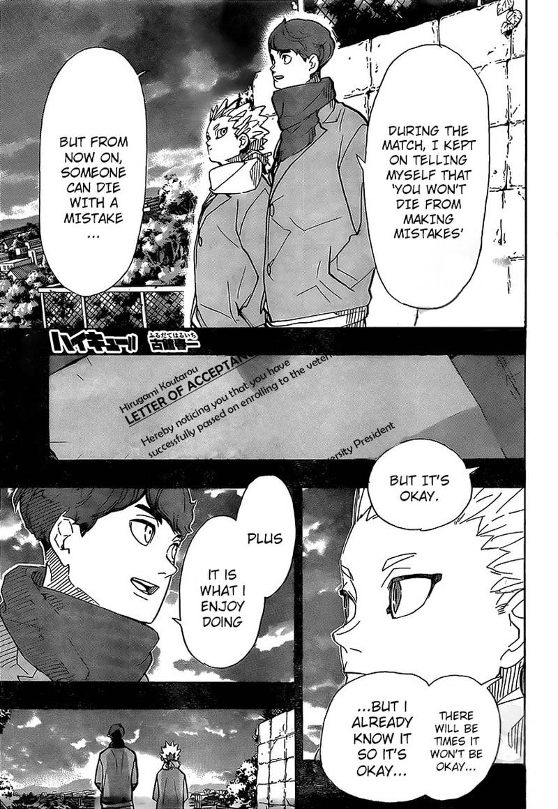 Read Haikyu!! Manga Online