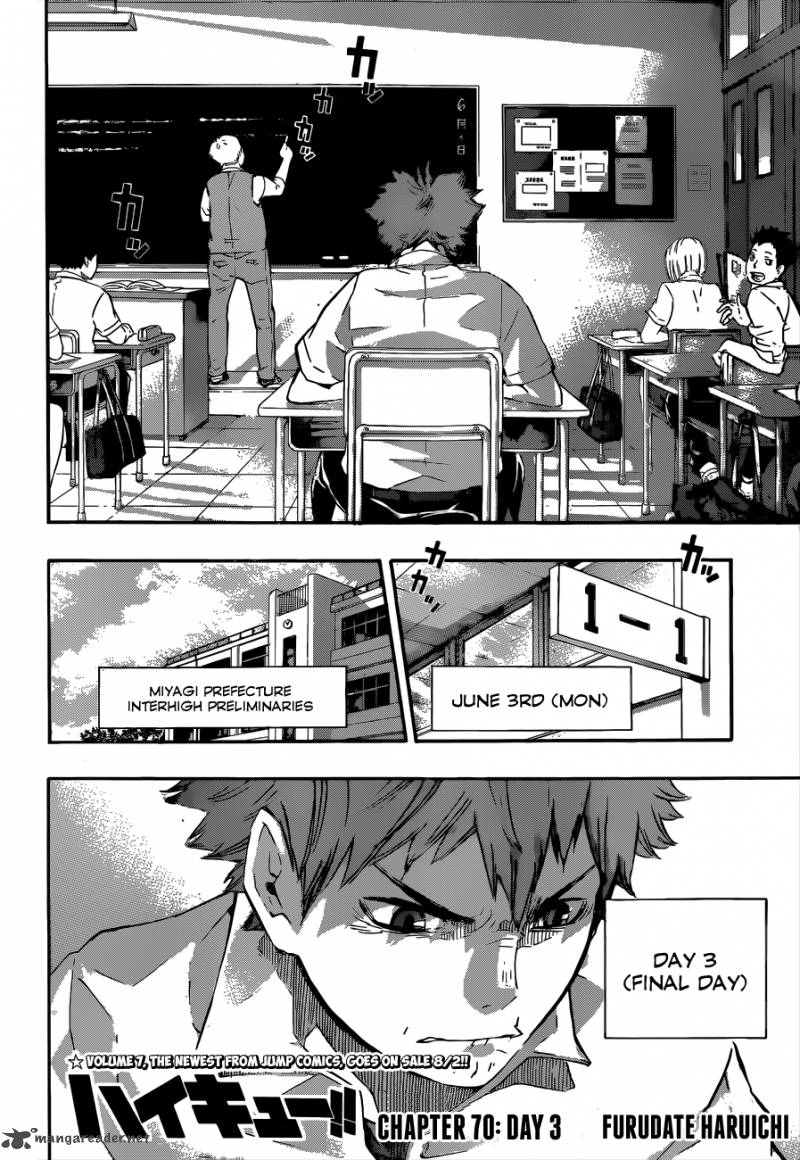 Read Haikyu!! Manga Online