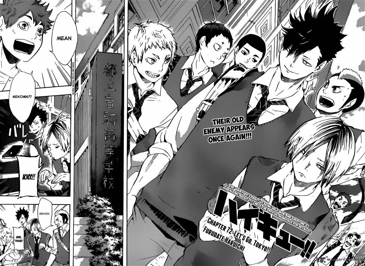 Read Haikyu!! Manga Online