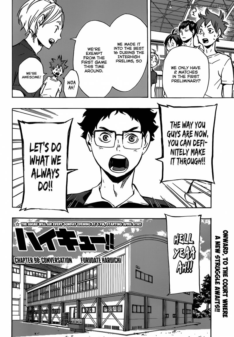 Read Haikyu!! Manga Online
