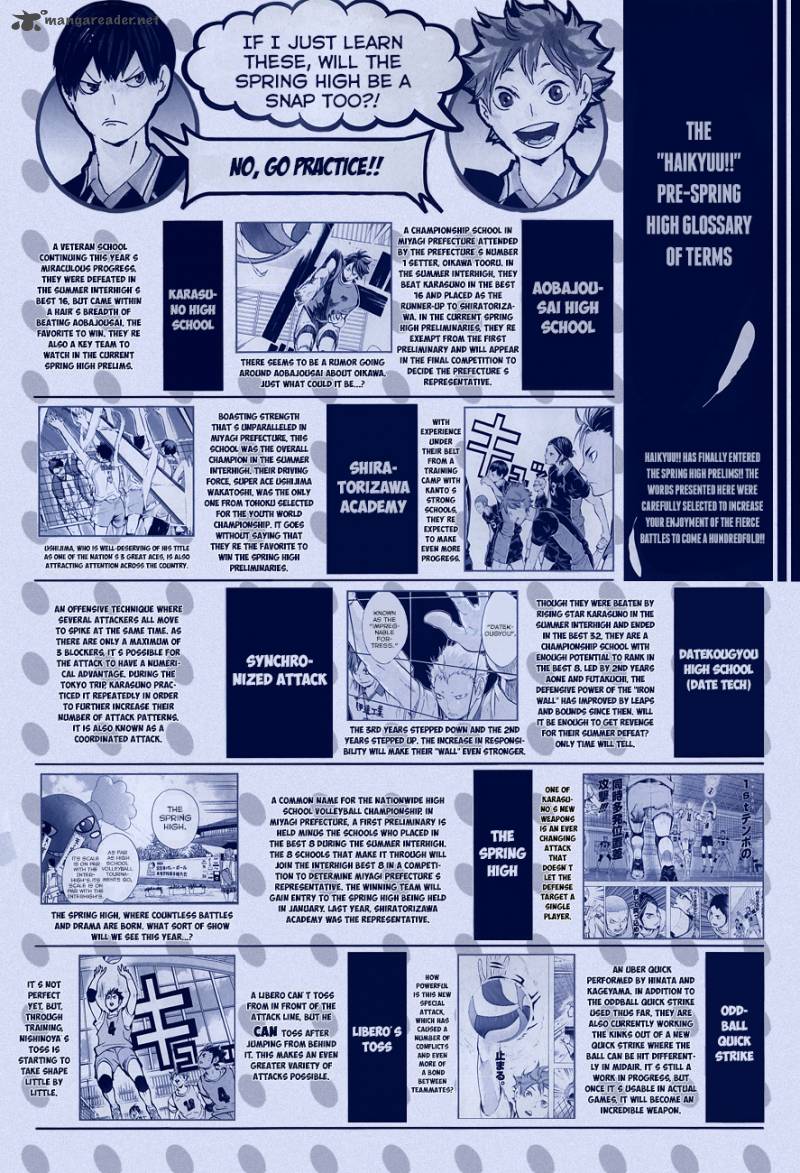 Read Haikyu!! Manga Online