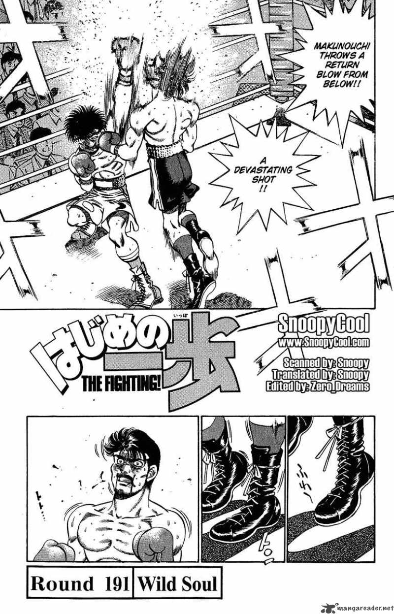 Read Hajime no Ippo Manga Online