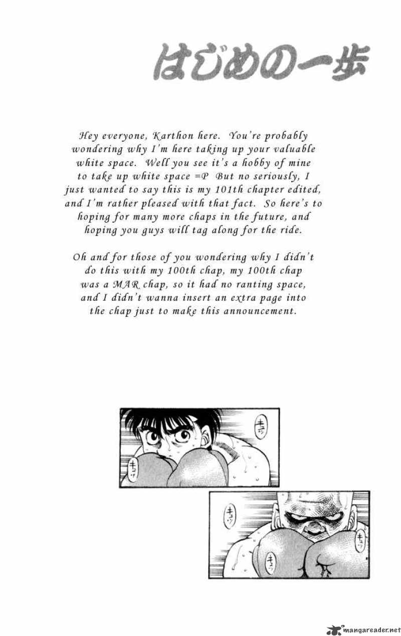 Read Hajime no Ippo Manga Online