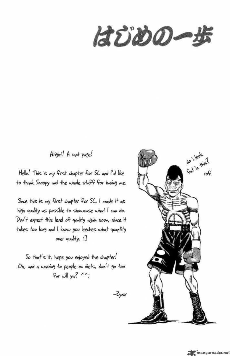 Read Hajime no Ippo Manga Online