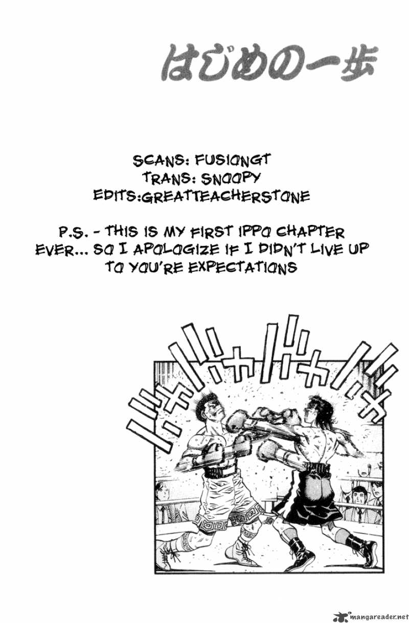 Read Hajime no Ippo Manga Online