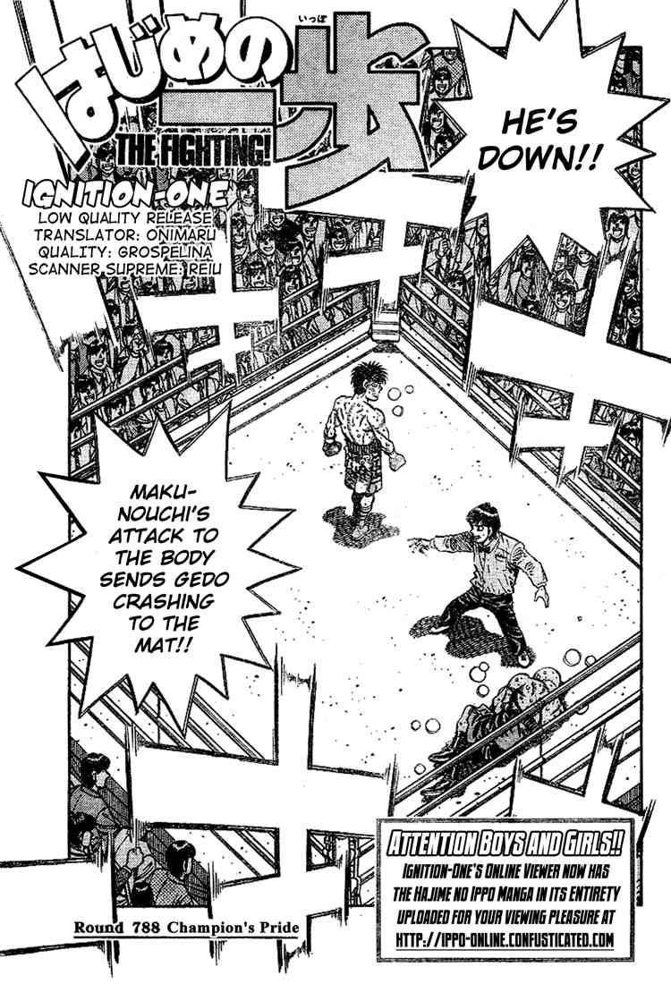Read Hajime no Ippo Manga Online