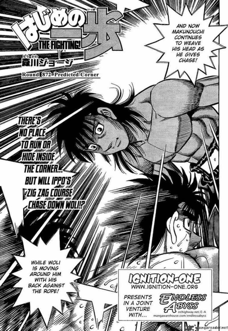 Read Hajime no Ippo Manga Online