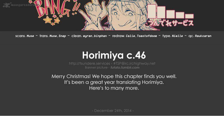 Read Horimiya Manga Online
