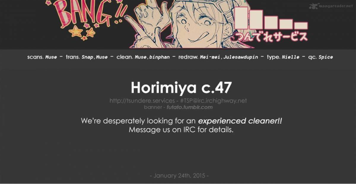 Read Horimiya Manga Online