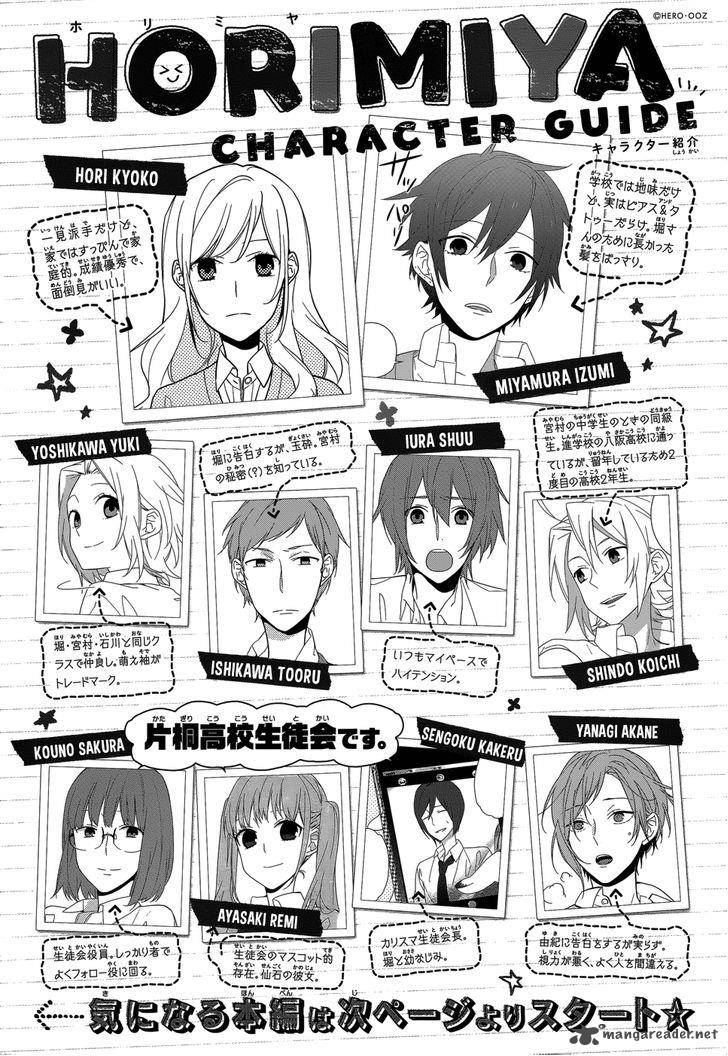Read Horimiya Manga Online