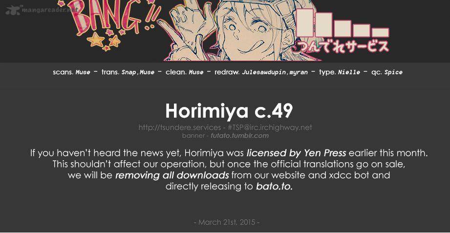 Read Horimiya Manga Online