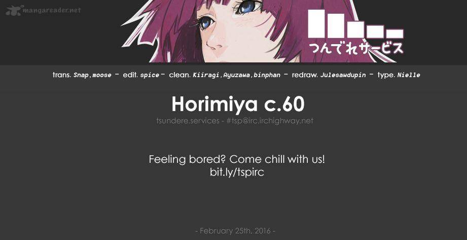 Read Horimiya Manga Online