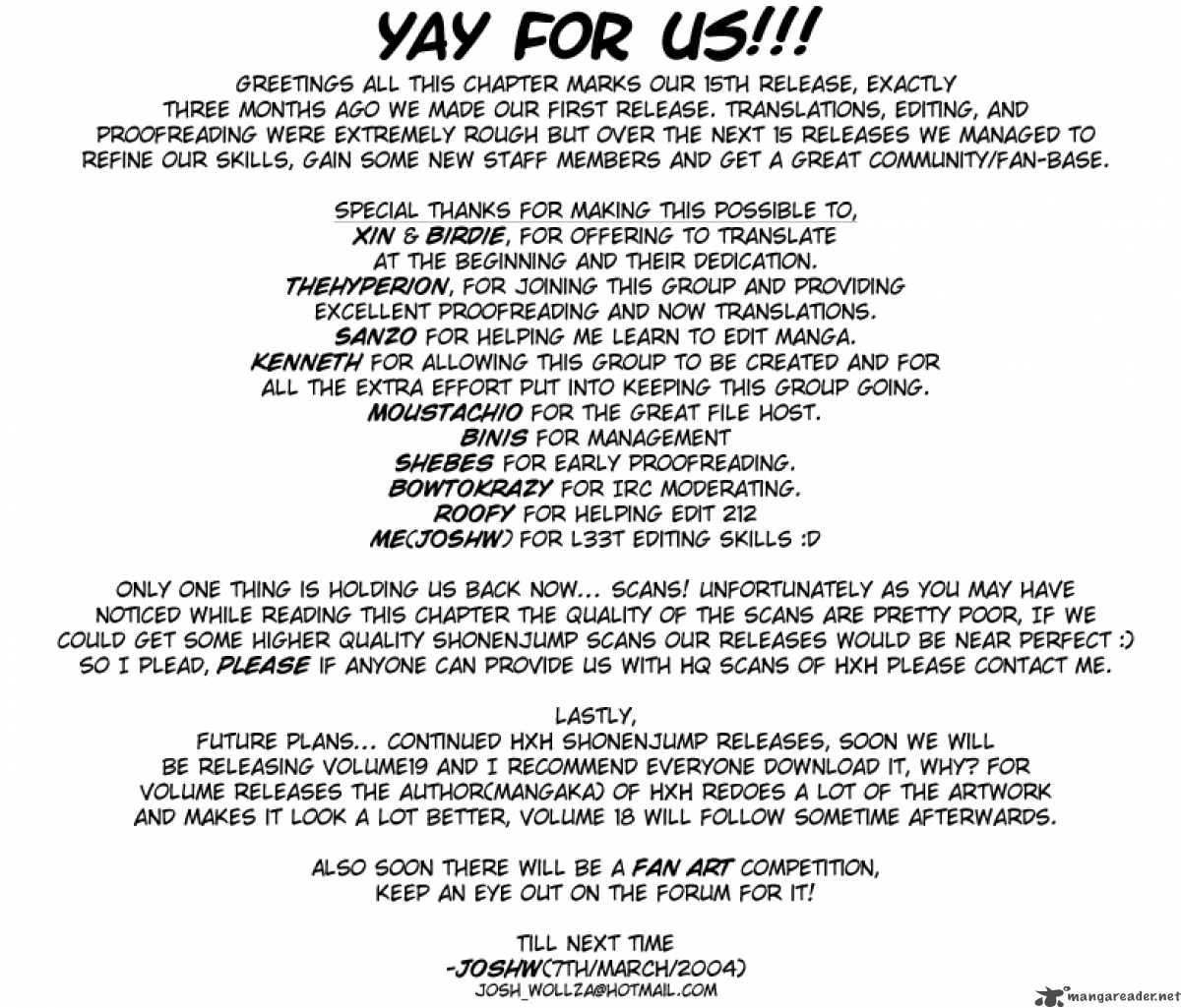 Read Hunter X Hunter Manga Online