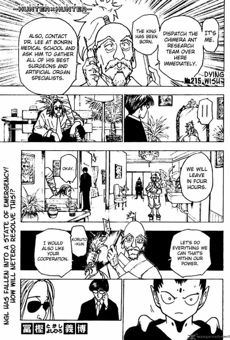 Read Hunter X Hunter Manga Online