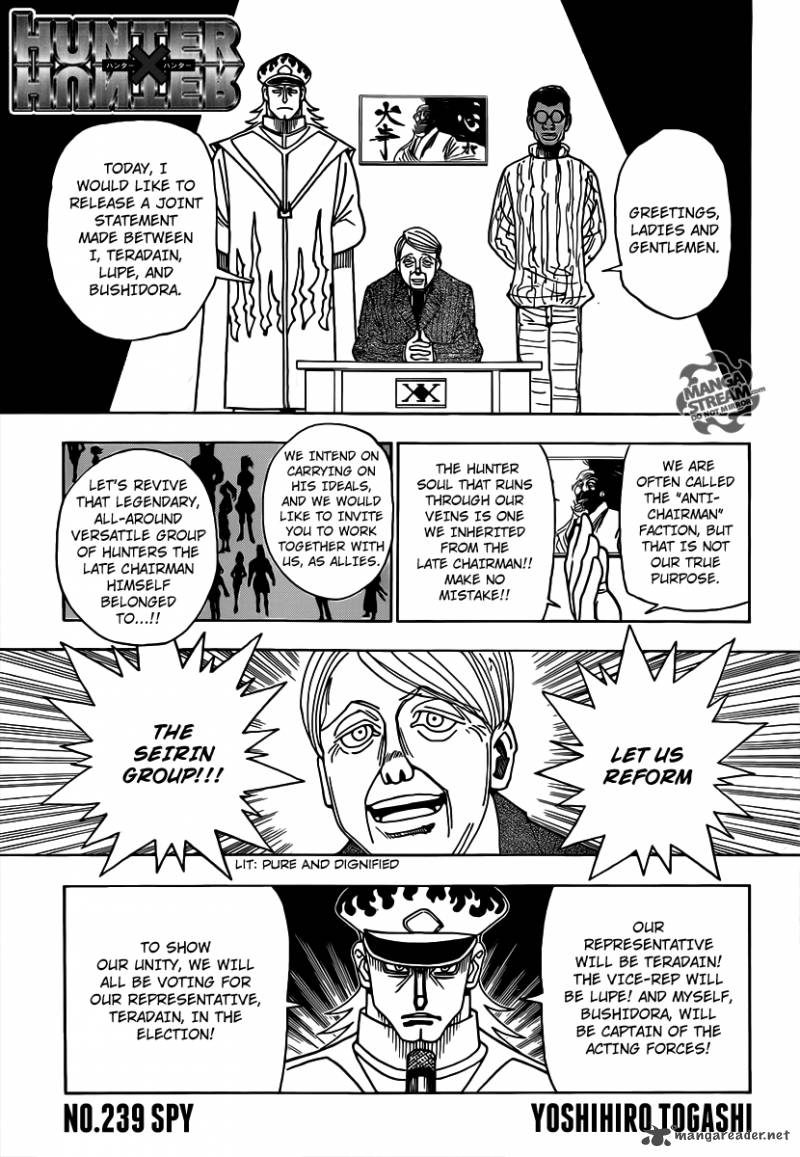 Read Hunter X Hunter Manga Online