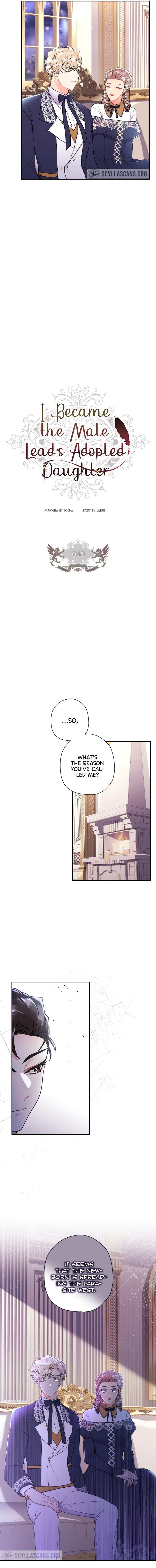 Read I Became The Male Lead’S Adopted Daughter Manga Online