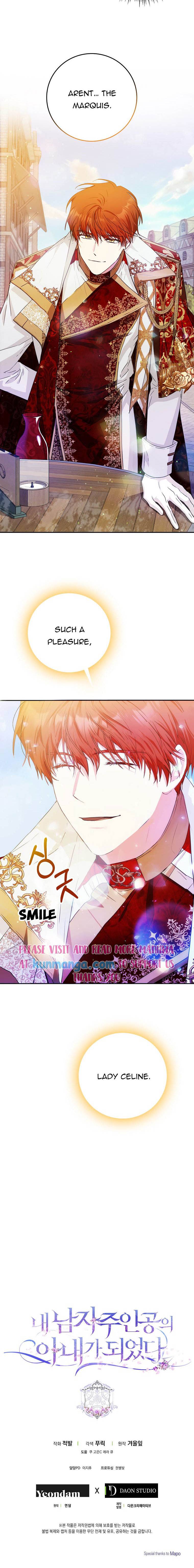 Read I Became the Wife of the Male Lead Manga Online