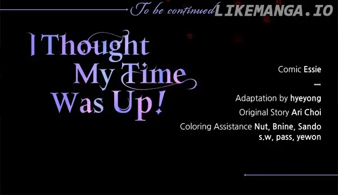 Read I Thought My Time Was Up Manga Online