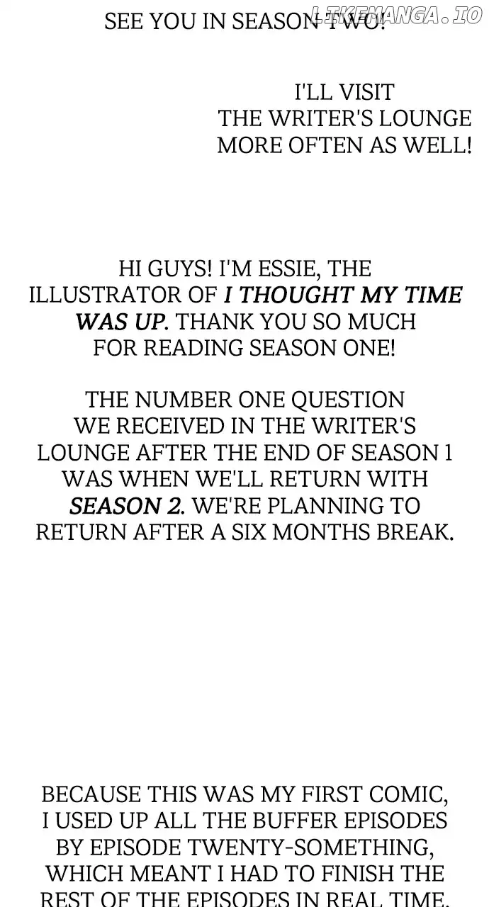 Read I Thought My Time Was Up Manga Online