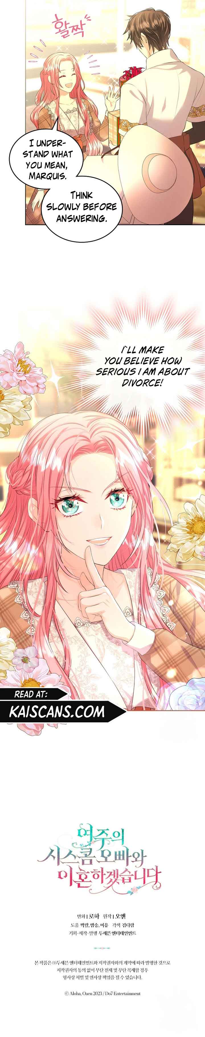 Read I Will Divorce the Female Lead’s Siscon Brother Manga Online