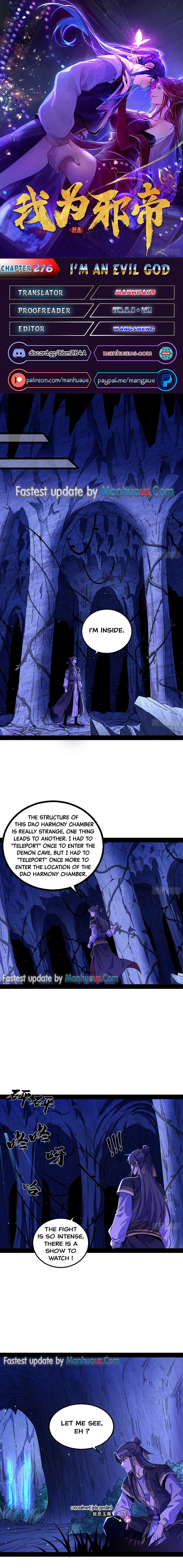 Read I’m An Evil God Manga Online