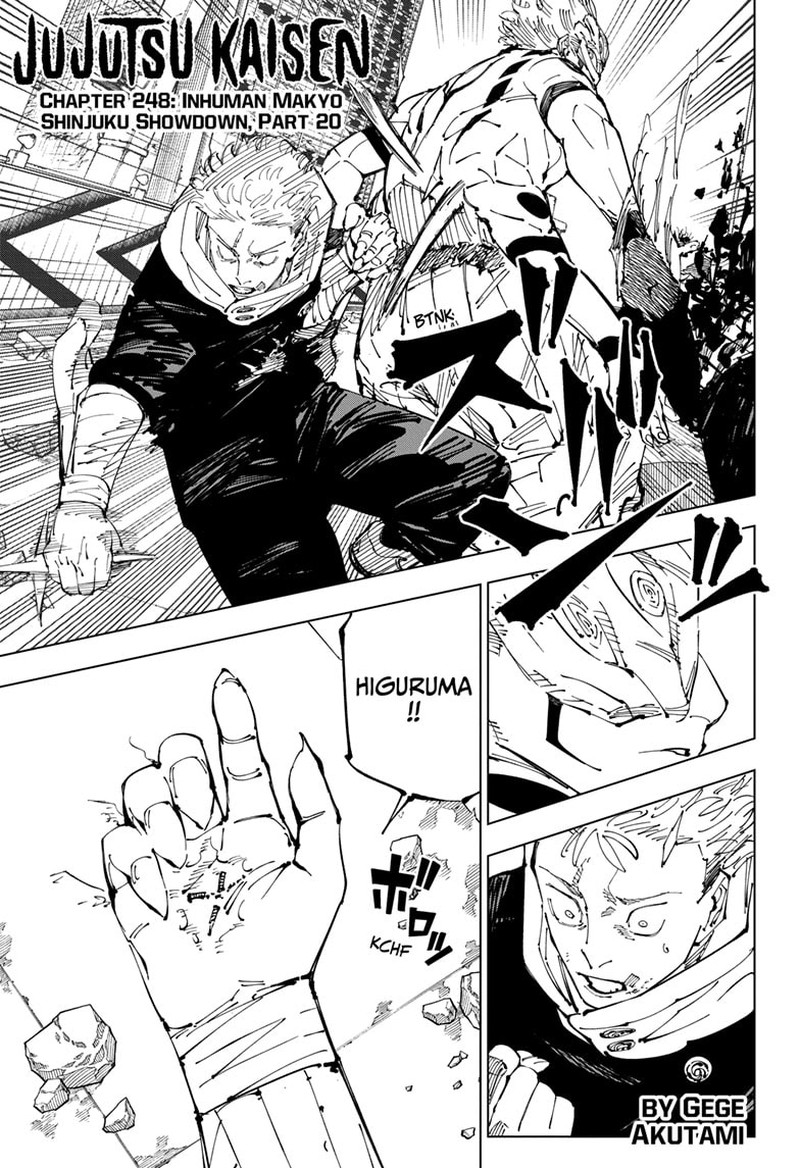 Read Jujutsu Kaisen Manga Online