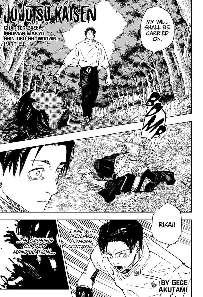 Read Jujutsu Kaisen Manga Online