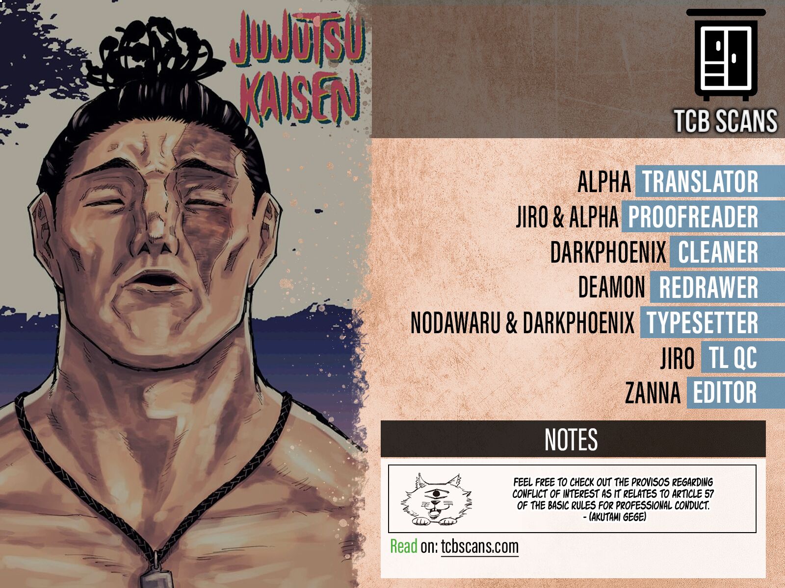 Read Jujutsu Kaisen Manga Online