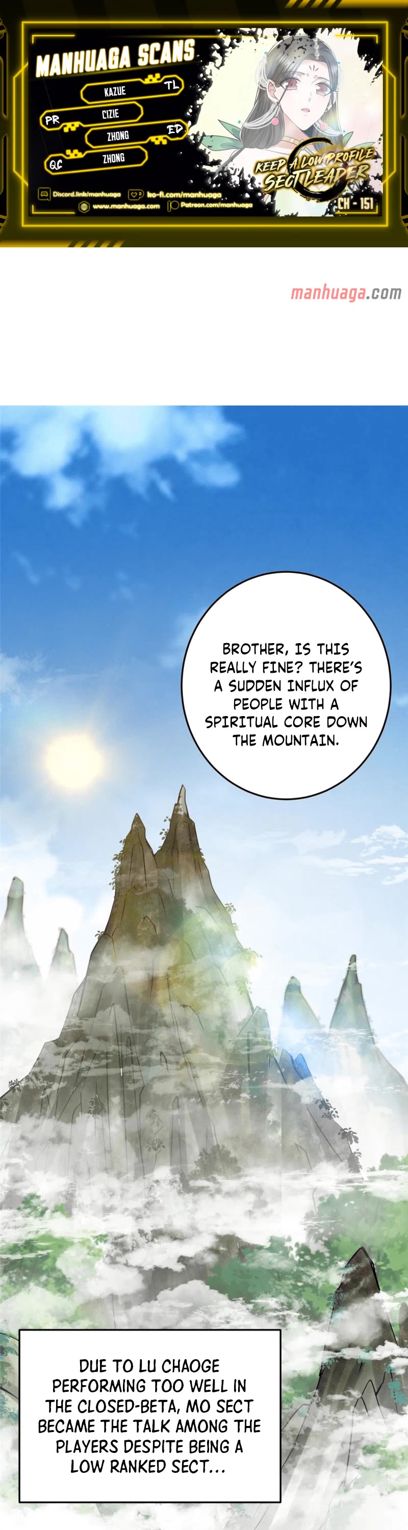 Read Keep a Low Profile, Sect Leader Manga Online