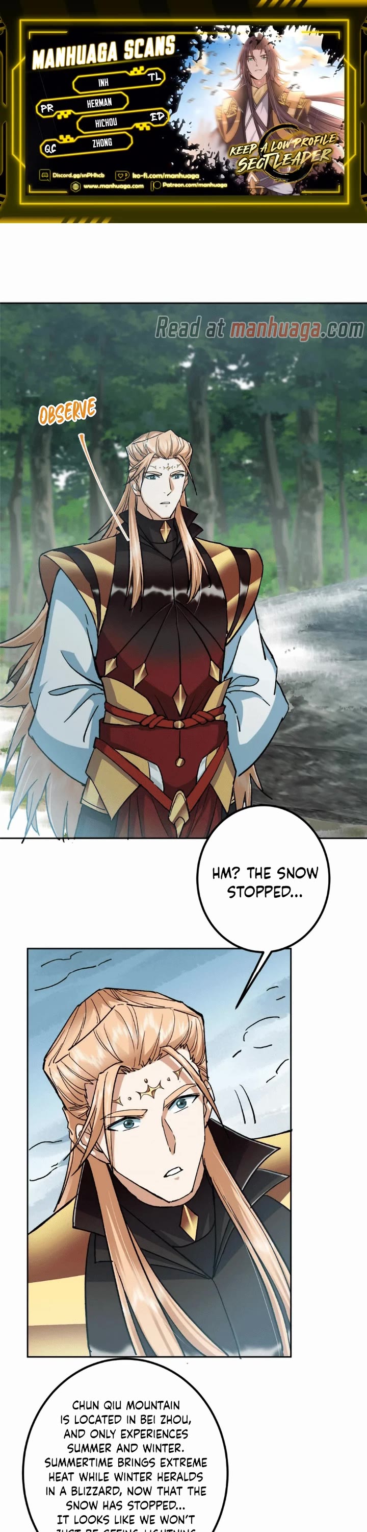Read Keep a Low Profile, Sect Leader Manga Online