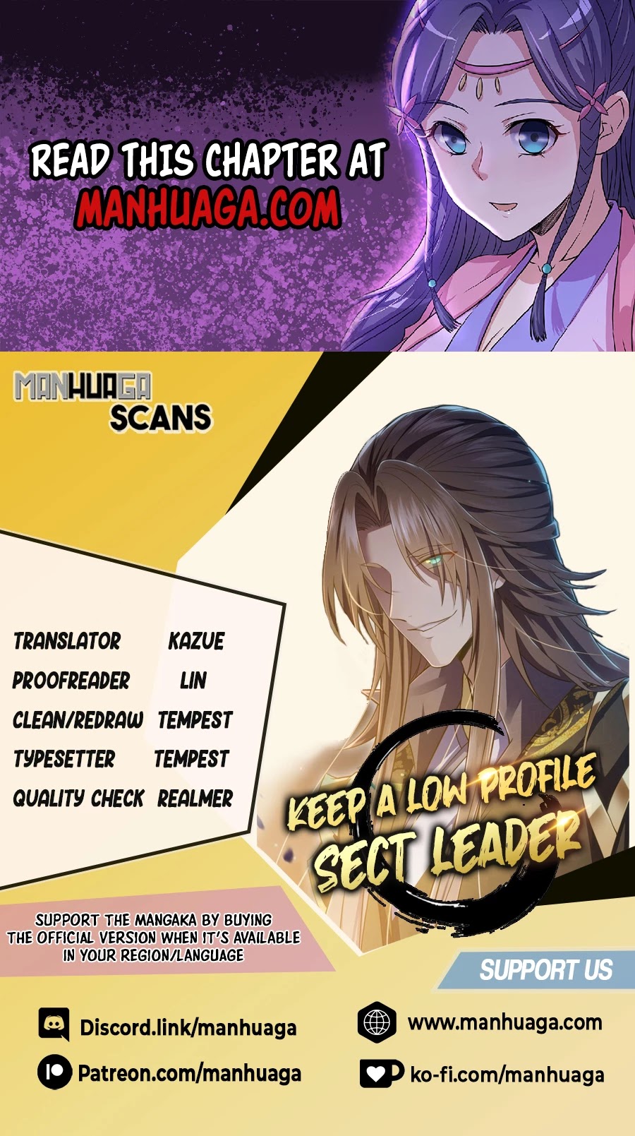 Read Keep a Low Profile, Sect Leader Manga Online