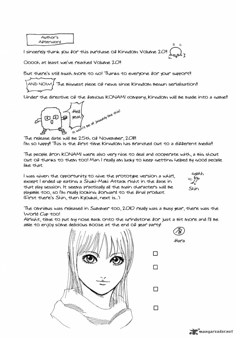 Read Kingdom Manga Online