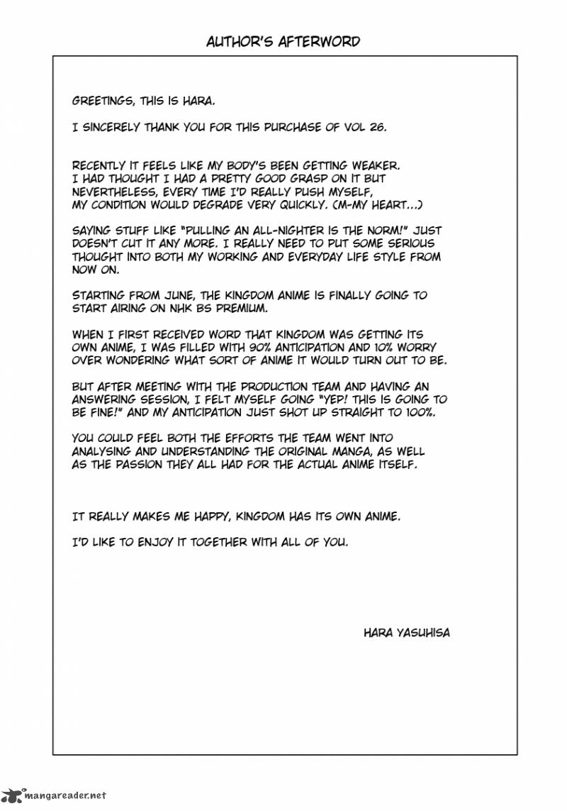 Read Kingdom Manga Online