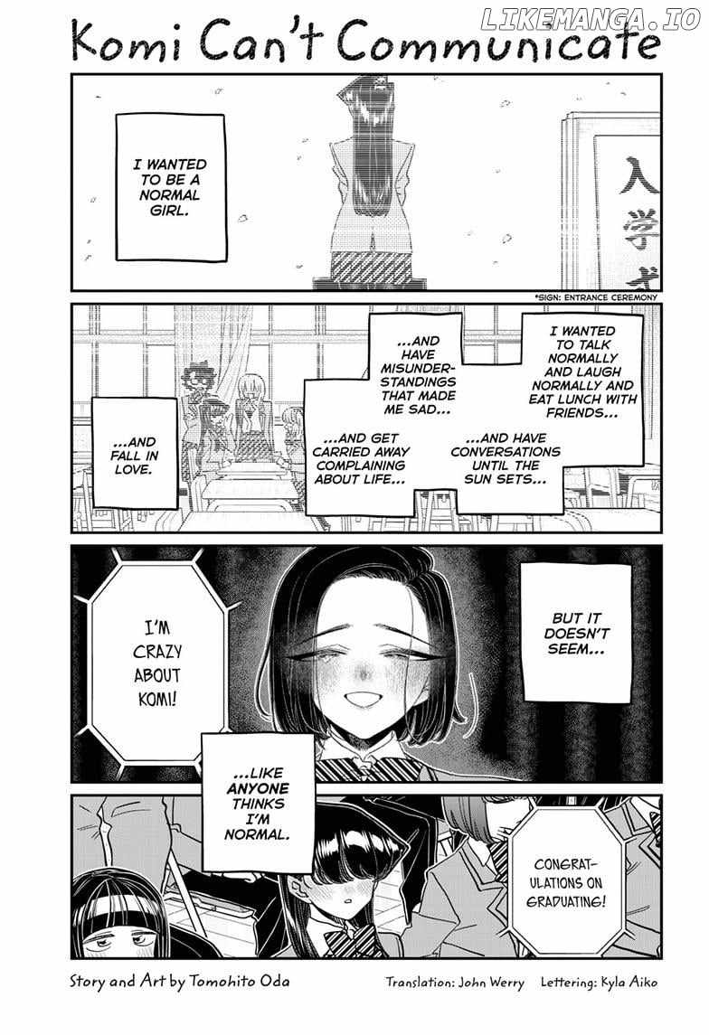Read Komi-san wa Komyushou Desu Manga Online