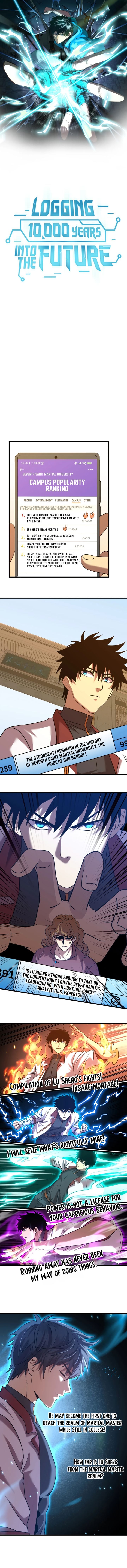 Read Logging 10000 Years into the Future Manga Online