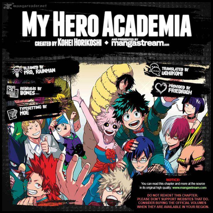 Read My Hero Academia Manga Online