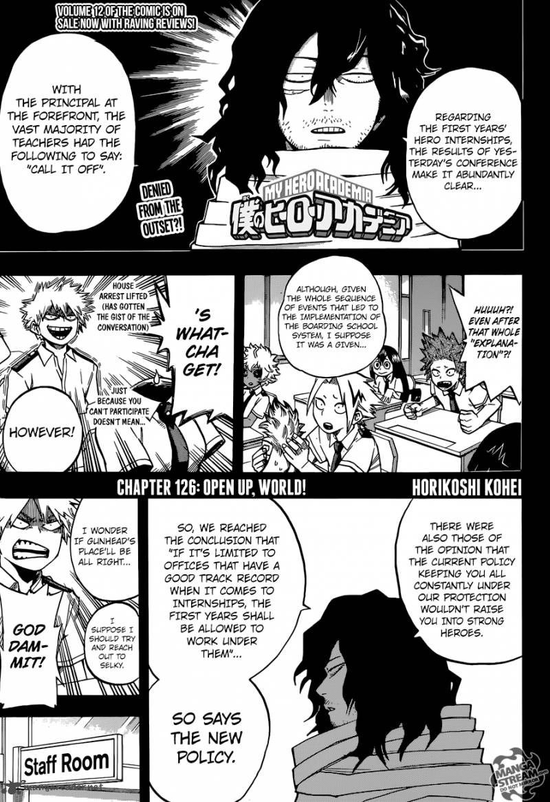 Read My Hero Academia Manga Online