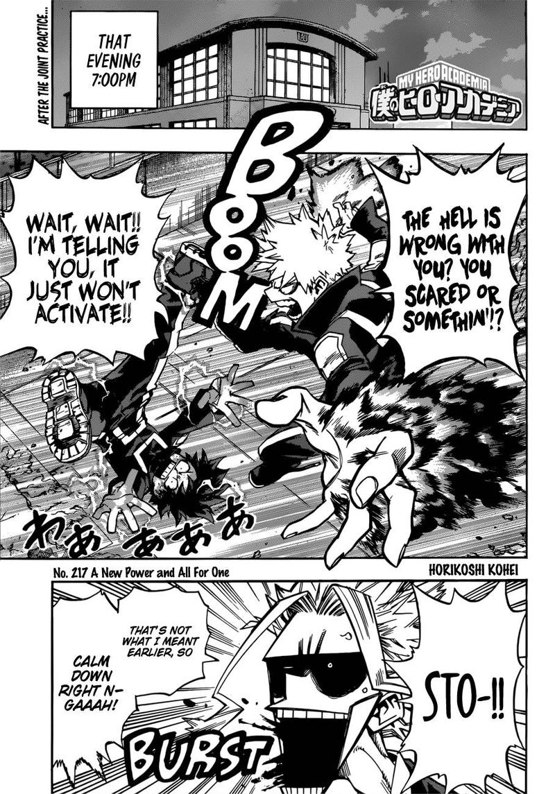 Read My Hero Academia Manga Online