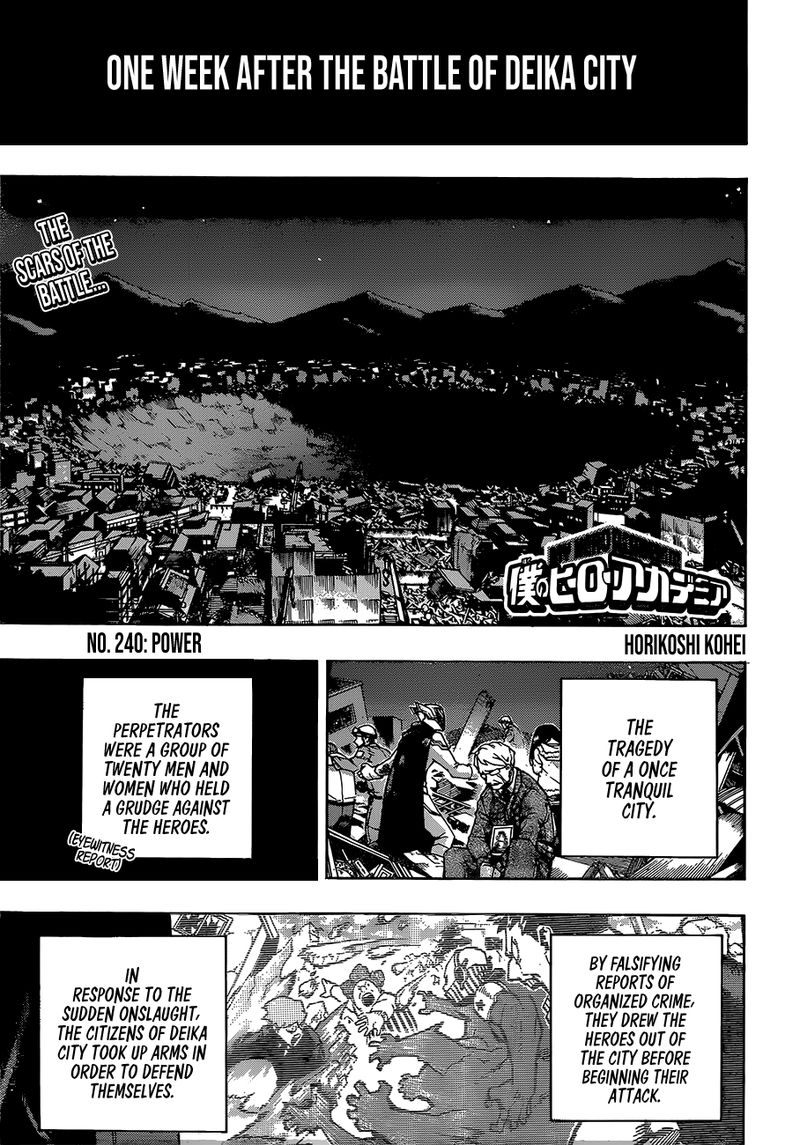 Read My Hero Academia Manga Online