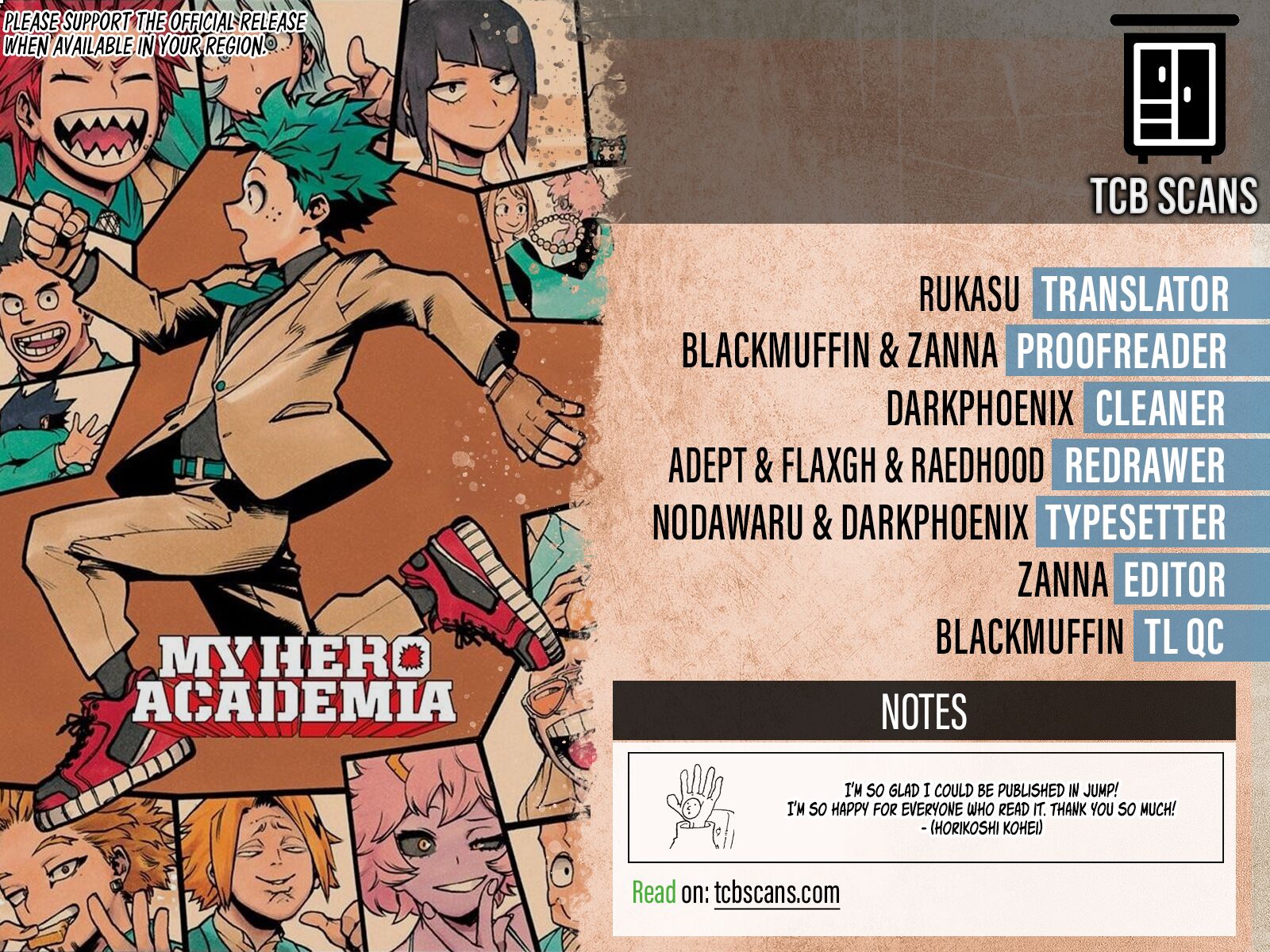 Read My Hero Academia Manga Online