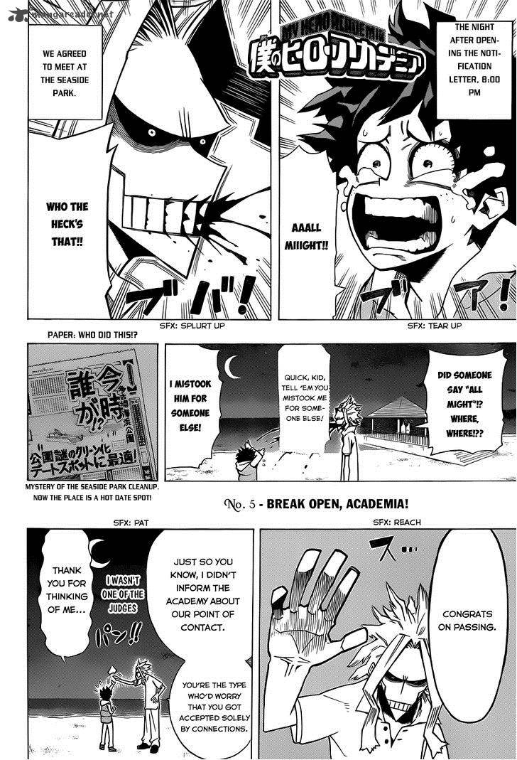Read My Hero Academia Manga Online
