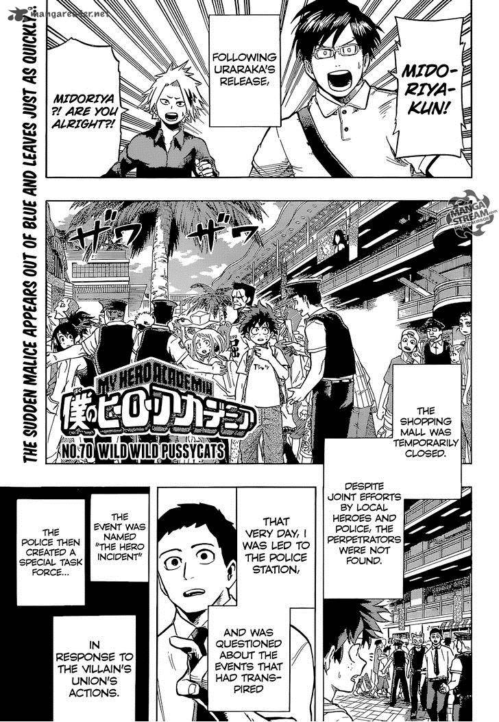 Read My Hero Academia Manga Online