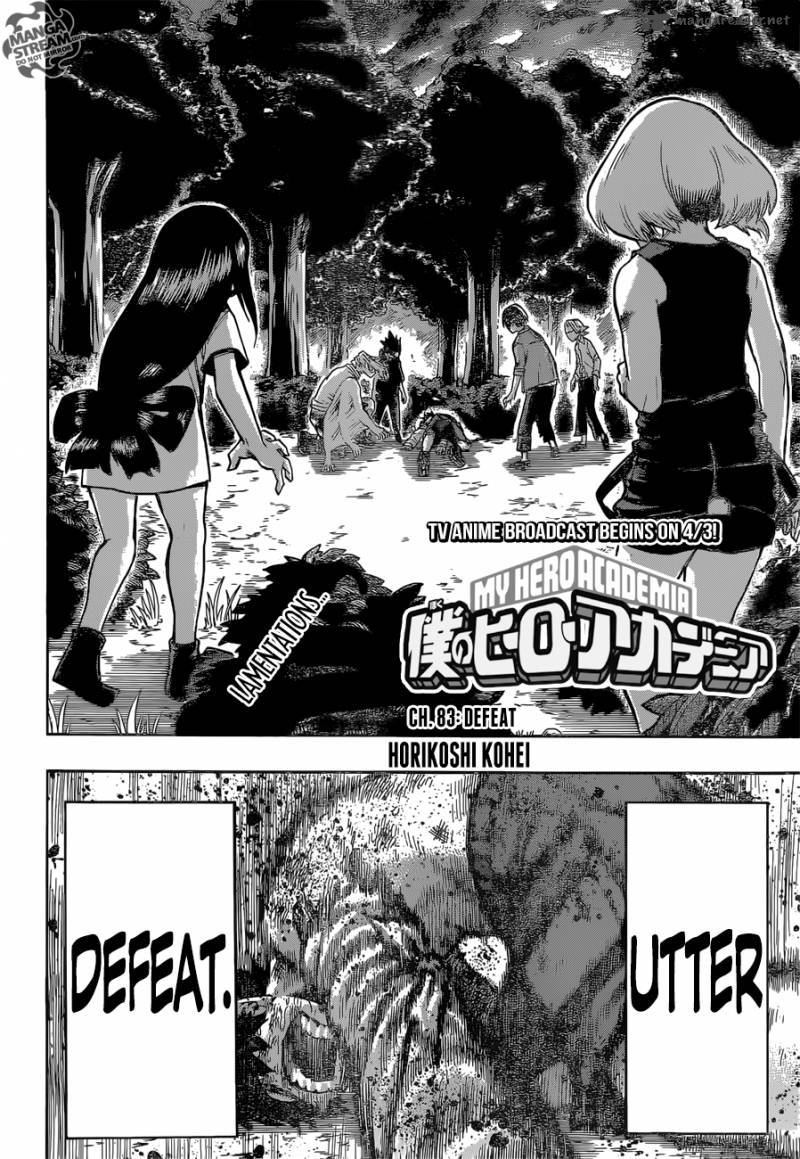 Read My Hero Academia Manga Online
