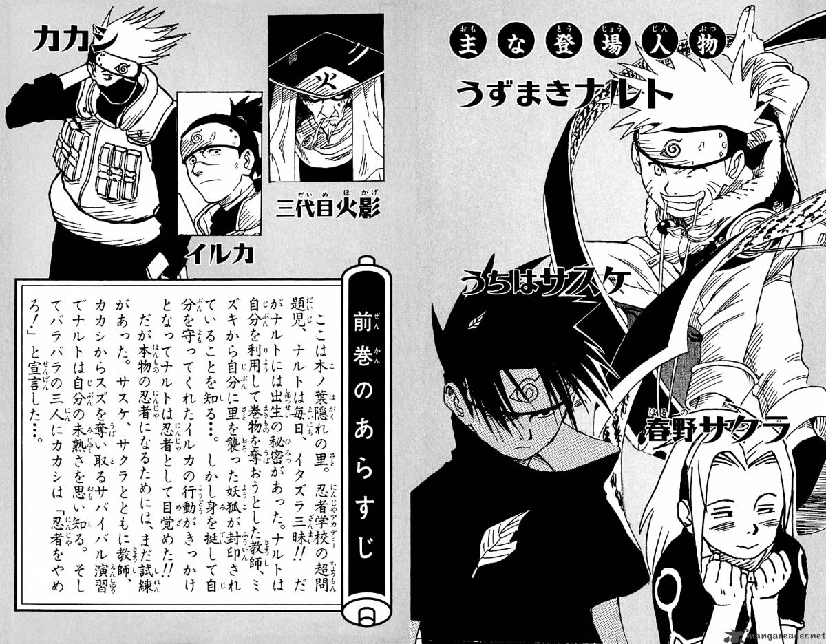 Read Naruto Manga Online