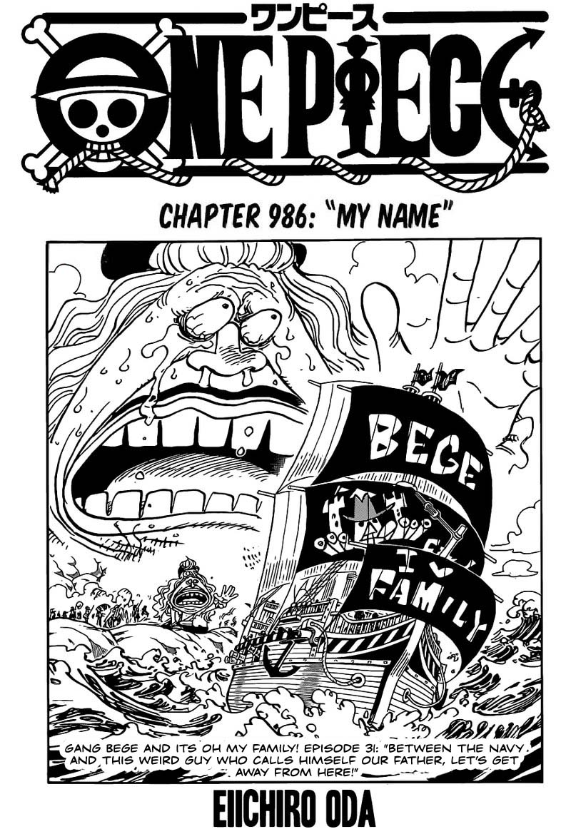 Read One Piece Manga Online