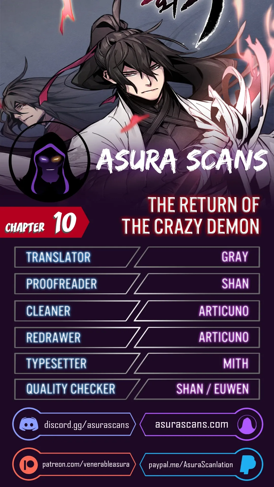 Read Return of the Mad Demon Manga Online