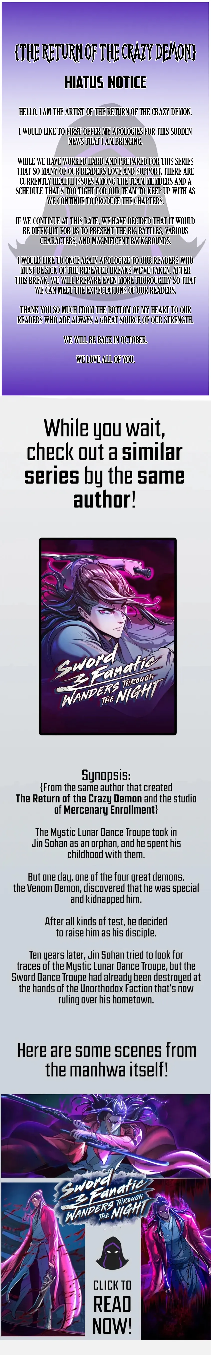 Read Return of the Mad Demon Manga Online