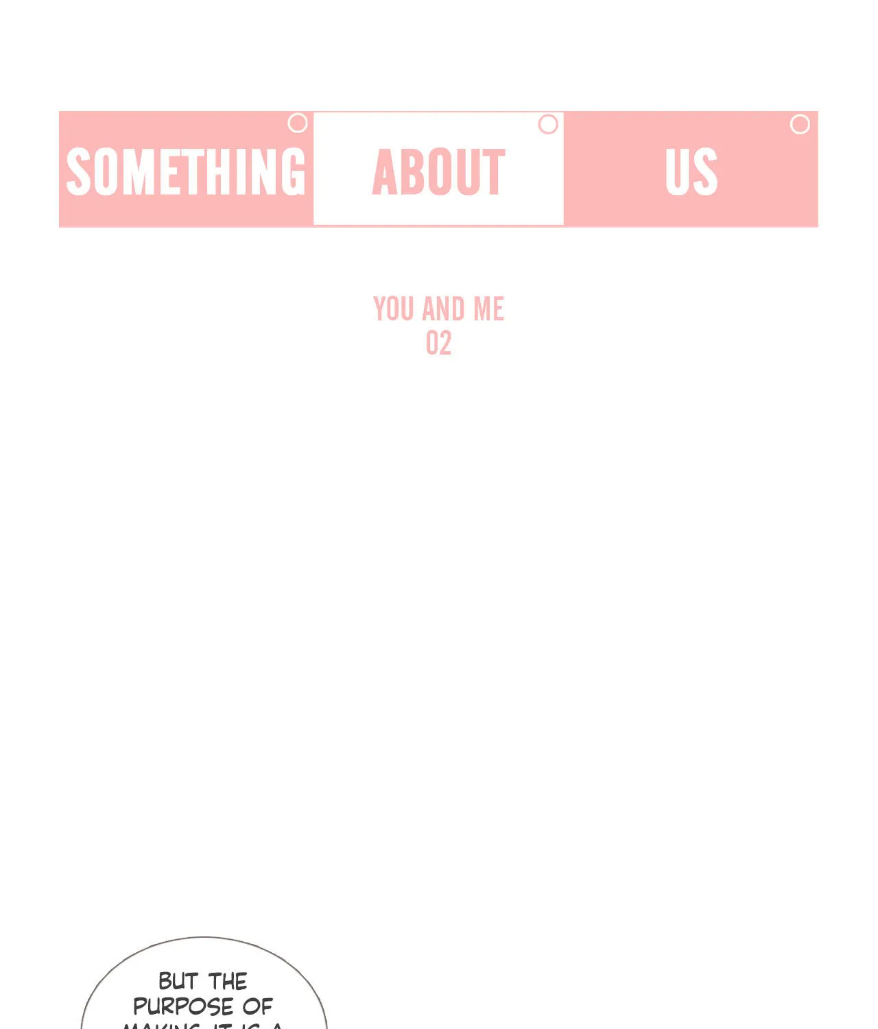 Read Something About Us Manga Online
