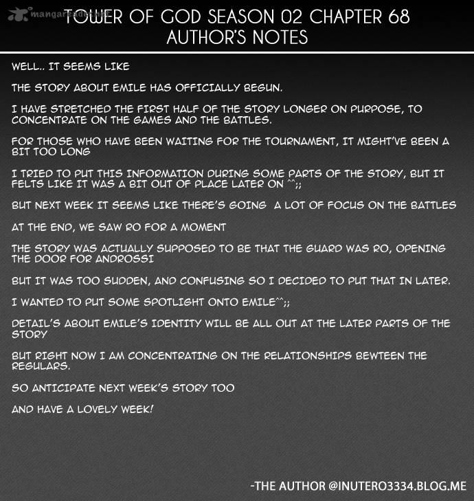 Read TOWER OF GOD Manga Online